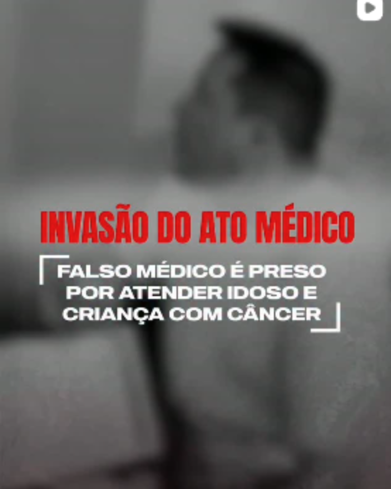Falso médico é preso no Rio de Janeiro